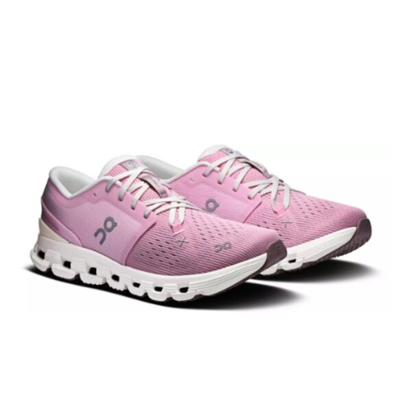 [New Arrivals] On Women's Cloud X 4 "Pink" Training Shoes - Picture 1 of 6